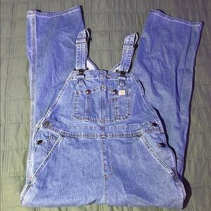 Carhartt Denim Jean Overalls